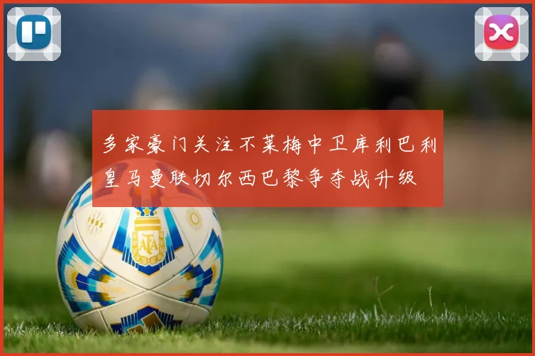 多家豪门关注不莱梅中卫库利巴利皇马曼联切尔西巴黎争夺战升级